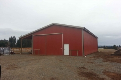 48'x72'x16' pole barn